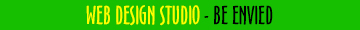 Web Design Studio - Be Envied